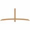 Ekena Millwork Bellingham Timber Gable Bracket, Western Red Cedar, 84"W x 35"H x 3 1/2"D x 3 1/2"F, 10/12 Pitch GBW084X35X0404BEL00SWR - alternate 1